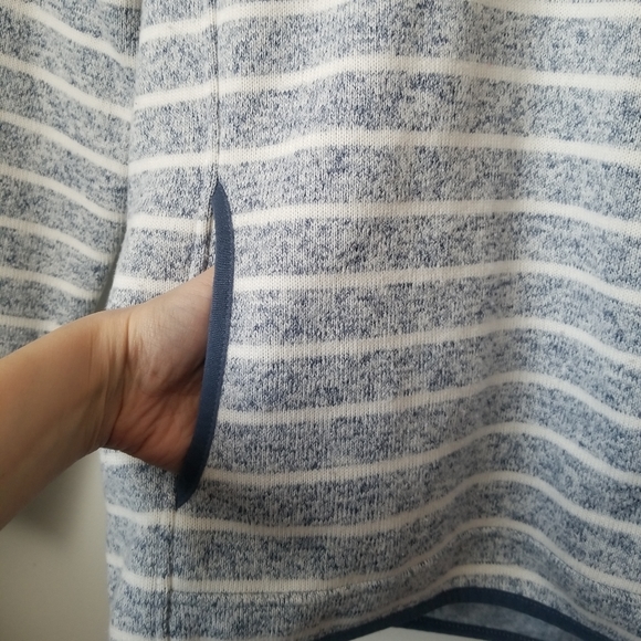 Thread & Supply women's quarter zip striped sweater - Picture 5 of 10